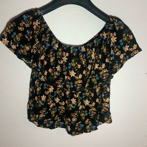 LA hearts girls off the shoulder shirt